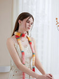 Y2K Gradient Skinny Scarf - View 11 | WEUXS