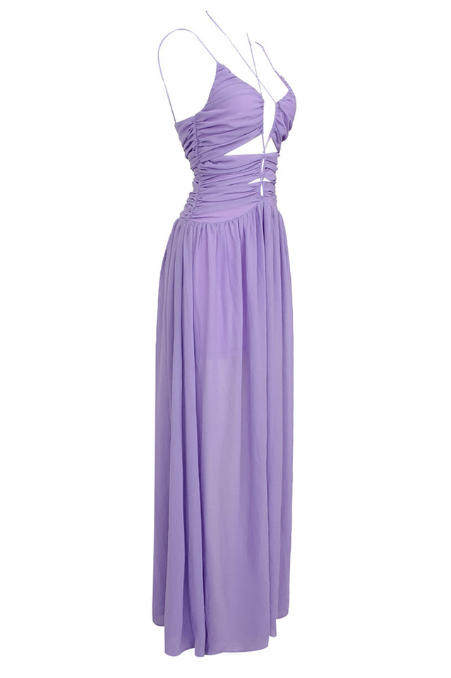 Ruched Cutout Maxi Dress | Dress In Beauty