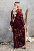 Boho Lace Maxi Dress | Dress In Beauty