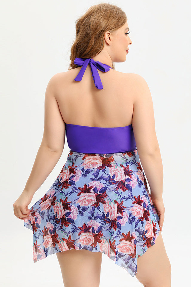 (L-5XL) Plus Size Tankini Swimsuit | Dress In Beauty