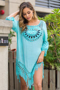 Tassel Loose Style Beach Cover Up | Dress In Beauty