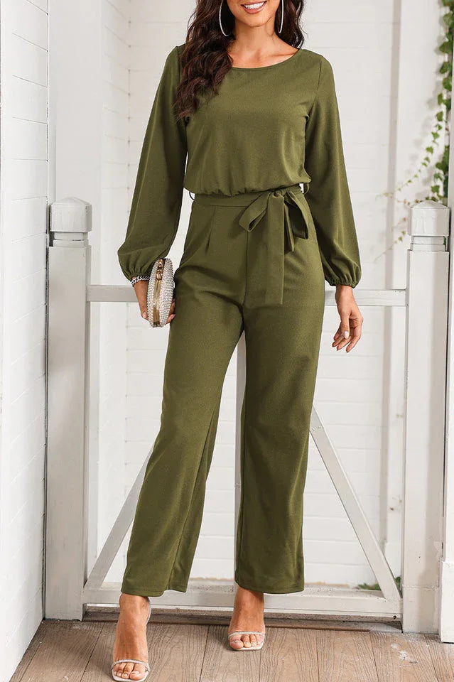 Women's wide leg jumpsuit - View 12 | WEUXS