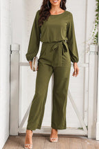 Women's wide leg jumpsuit - View 12 | WEUXS