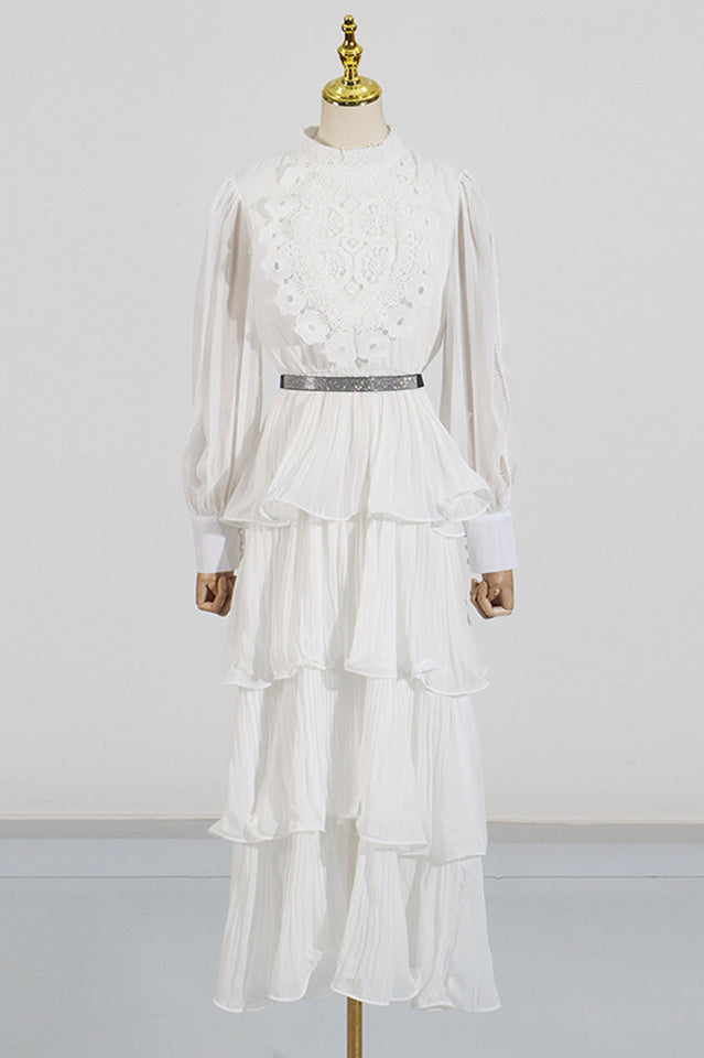 Antheaa Chiffon A-Line Maxi Dress | Dress In Beauty