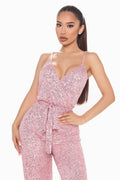 Can't Hide The Shine Sequin Jumpsuit | Dress In Beauty