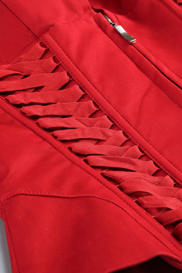 Celleen Halter Lace Up Corset | Dress In Beauty