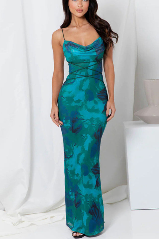 Sweet Spot Mesh Maxi Dress | Dress In Beauty