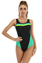 Athletic one piece swimsuit - View 13 | WEUXS