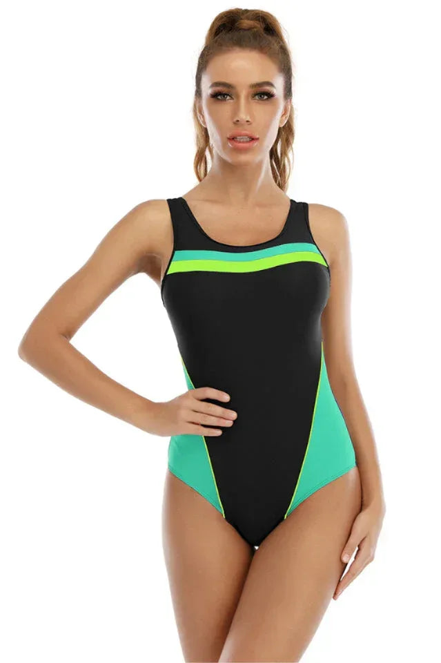 Athletic one piece swimsuit - View 13 | WEUXS