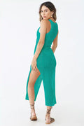 Knitted Cutout Split Beach Cover Up Dress | Dress In Beauty