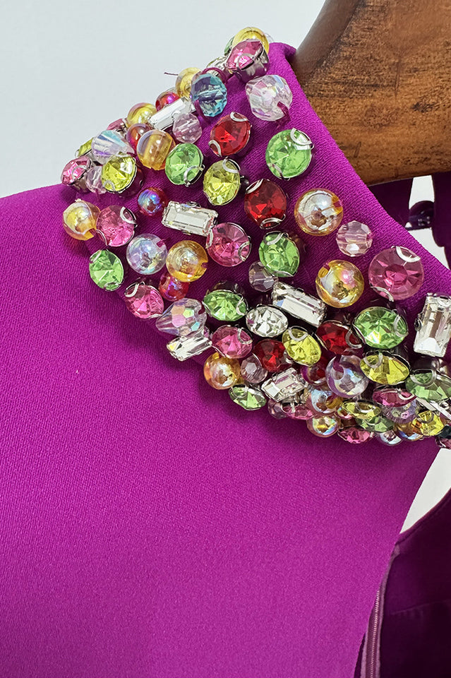 Laksha Cape Sleeve Cutout Maxi Dress | Dress In Beauty