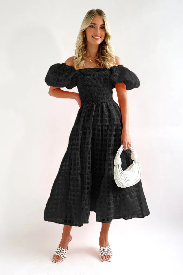 A-line midi dress - View 7 | WEUXS