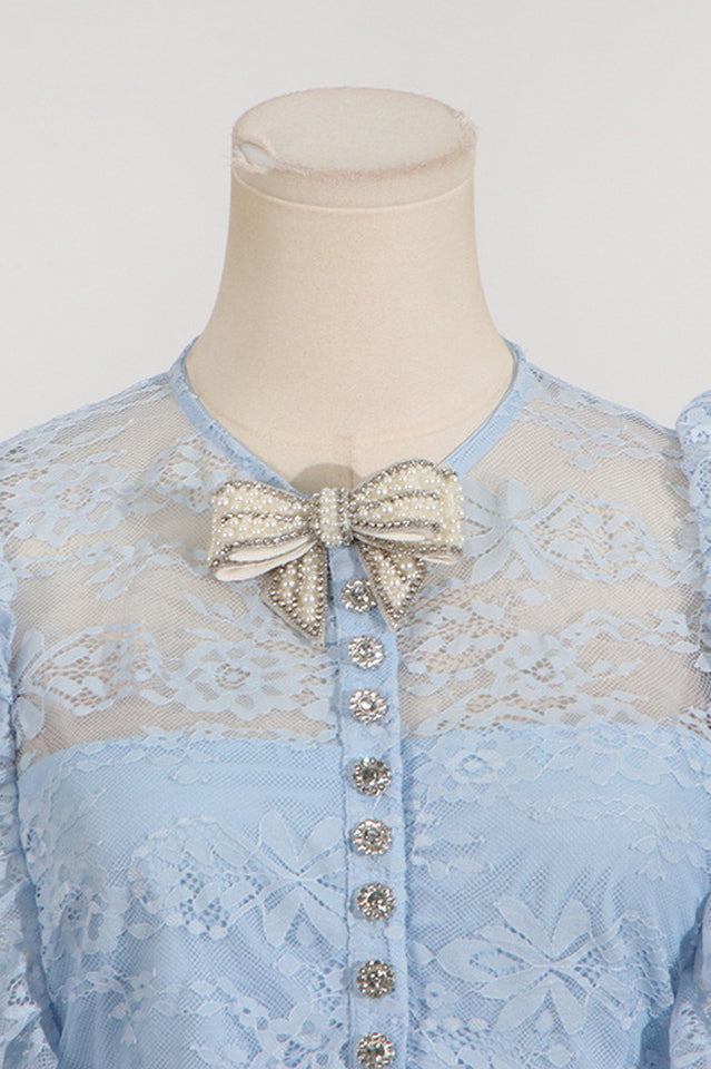 White Lace Tiered Maxi Dress | Dress In Beauty