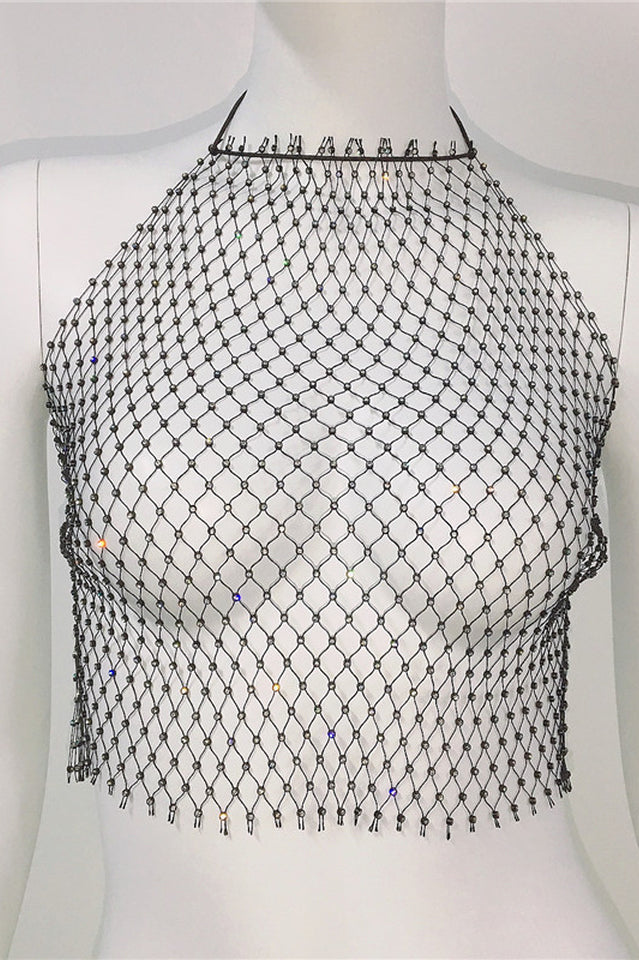 Hand-Woven Fishing Net Cover Up | Dress In Beauty