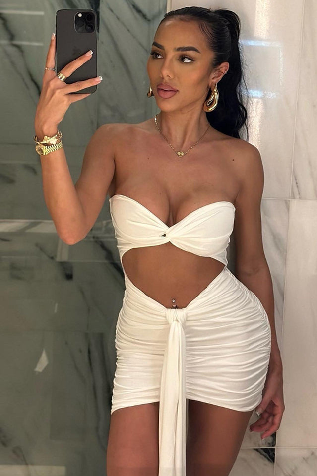 The Knot Bandeau Mini | Dress In Beauty