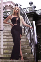 Viota Asymmetric High Low Dress - WEUXS
