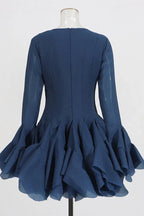 Asymmetric Hem Mini Dress - View 16 | WEUXS