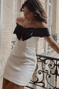 Off Shoulder Bow Dress | Dress In Beauty