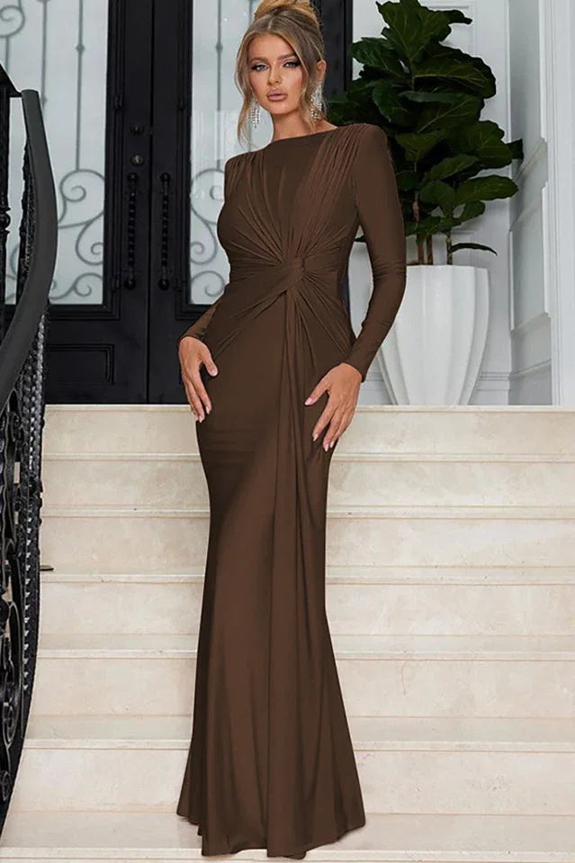 Women's Twist Front Maxi Dress - View 20 | WEUXS