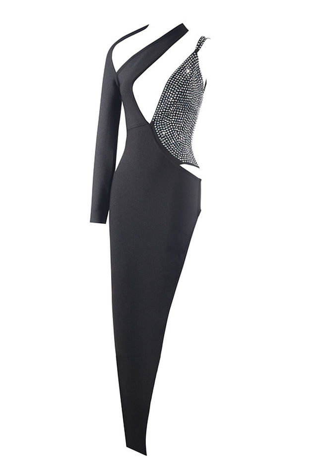 Arianell Asymmetric High Slit Dress | Dress In Beauty