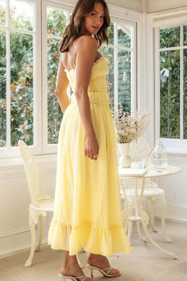 A-line maxi dress - View 15 | WEUXS
