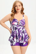 (L-5XL) Plus Size Tankini Swimsuit | Dress In Beauty