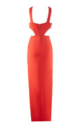 Rebekah Hot Red Dress | Dress In Beauty