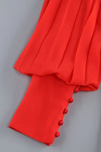 True Destiny Red Maxi Dress - WEUXS