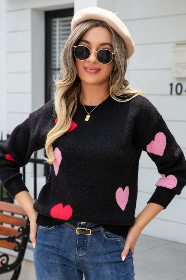 Mood Lift Heat Prints Sweater | Dress In Beauty