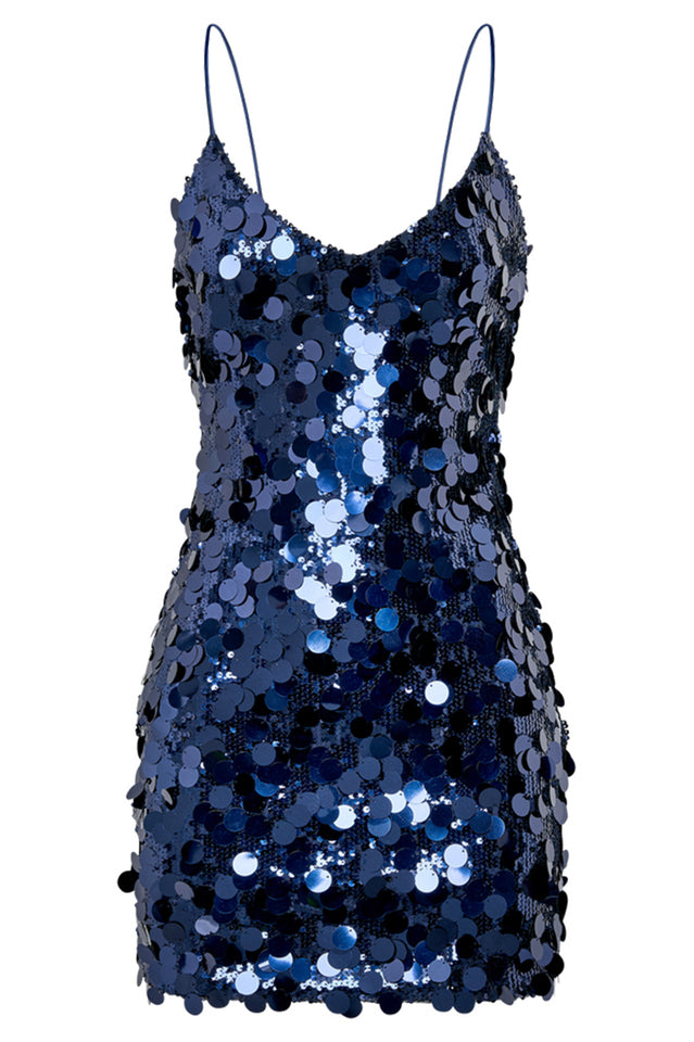Giselle Disc Sequin Mini Dress | Dress In Beauty