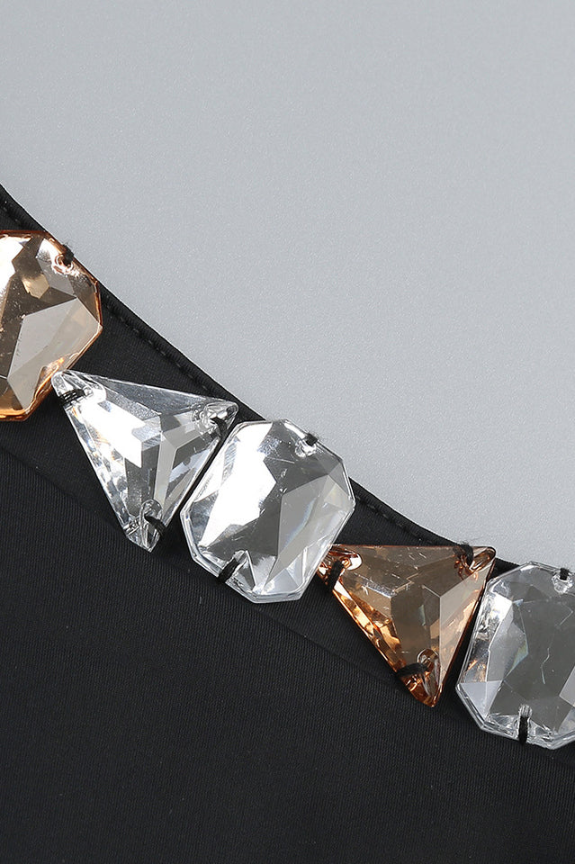 Alma Diamante Cutout Halter Maxi Dress | Dress In Beauty