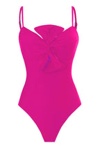 Women's Bow One-Piece Swimsuit and Skirt Set - View 15 | WEUXS