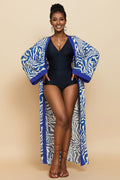 Print Belted Kimono Dress | Dress In Beauty