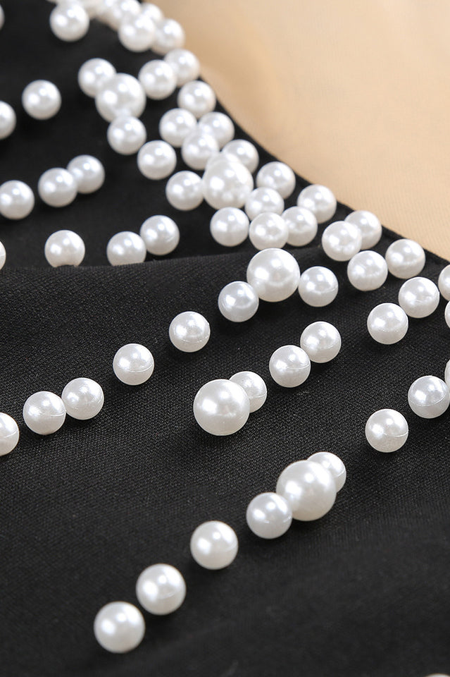 Camille Pearl Embellished Mini Dress | Dress In Beauty