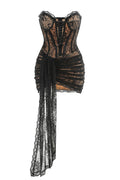 Dolores Strapless Lace Corset Mini Dress | Dress In Beauty