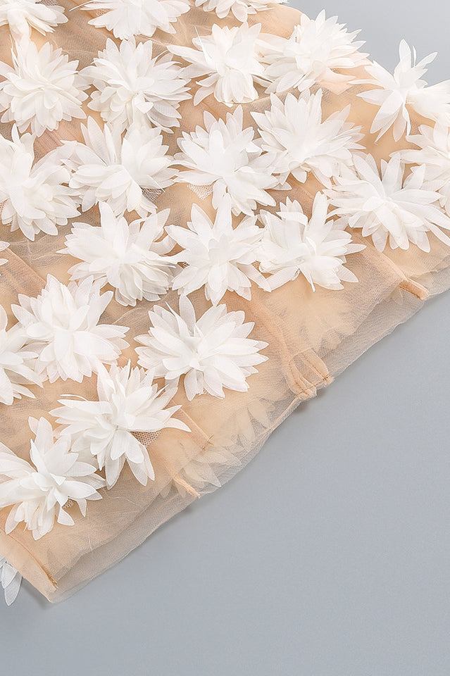 Floral Detail Mesh Dress | Dress In Beauty