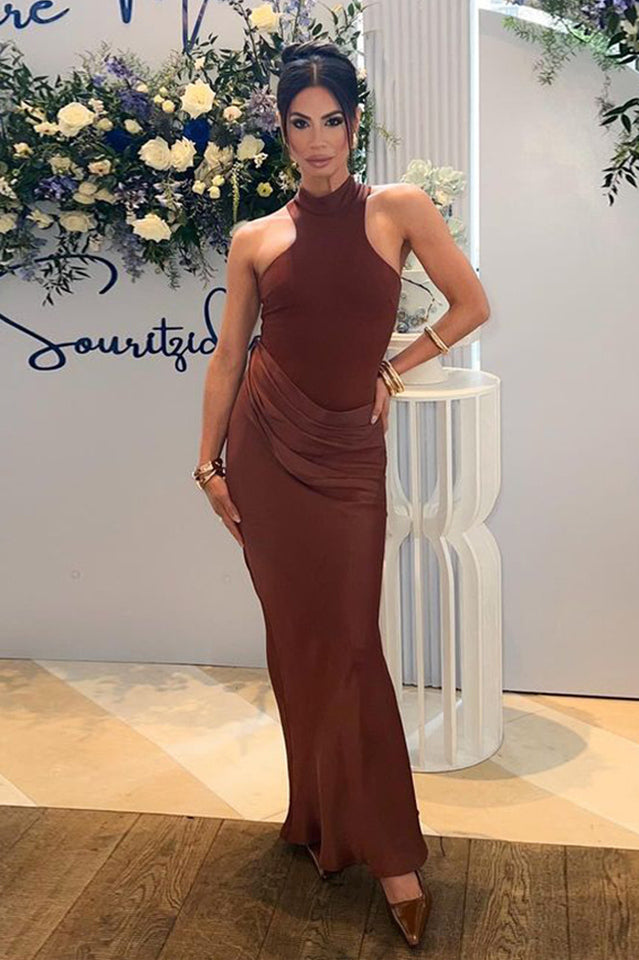 Vera Asymmetrical Cut Out Maxi Dress | Dress In Beauty