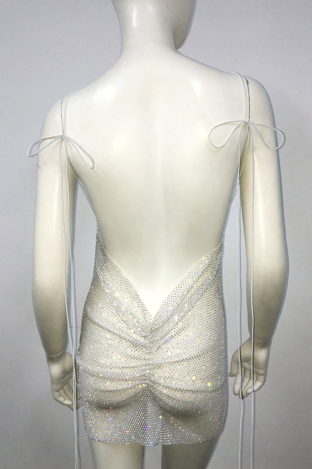 Nancy Glitter Mini Dress | Dress In Beauty