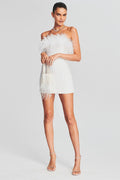Torin Sequin Feather Dress | Dress In Beauty