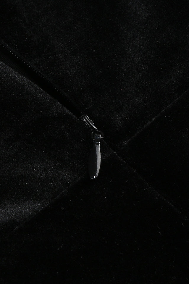 Duchesse Bows Off Shoulder Velvet Gown | Dress In Beauty