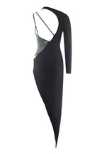 Arianell Asymmetric High Slit Dress - WEUXS