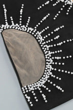 Pearl embellished mini dress - View 8 | WEUXS