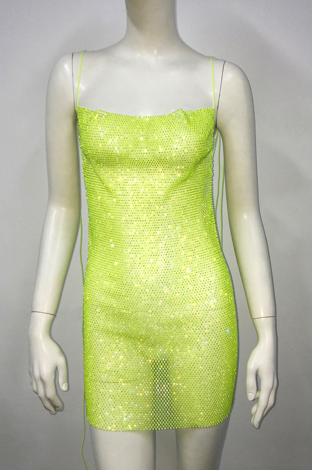 Nancy Glitter Mini Dress | Dress In Beauty