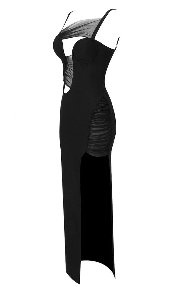 Viota Asymmetric High Low Dress - WEUXS
