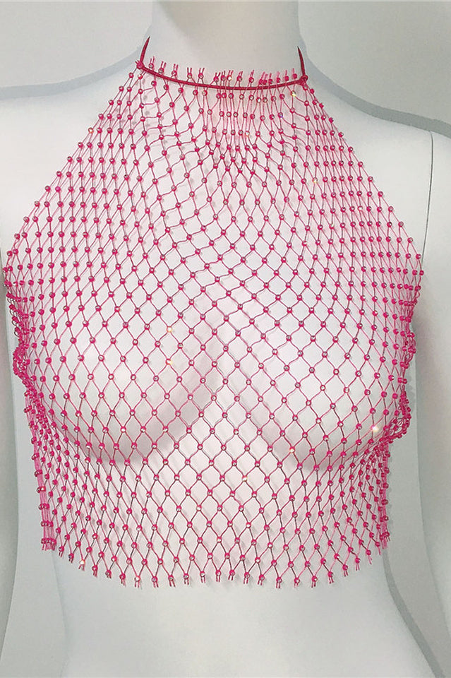 Hand-Woven Fishing Net Cover Up | Dress In Beauty