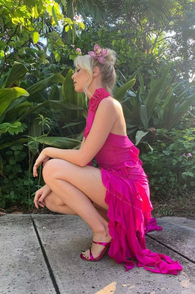 Rosalyn Black Flower Dress | Dress In Beauty