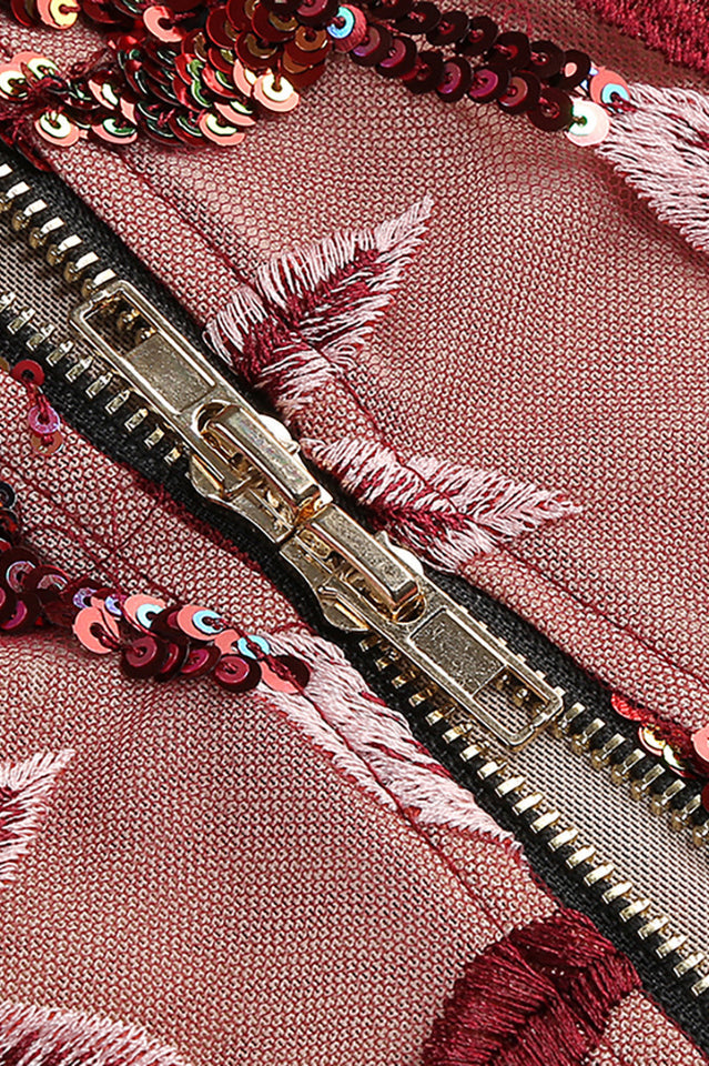 Kamames Strapless Floral Sequined Maxi Dress | Dress In Beauty