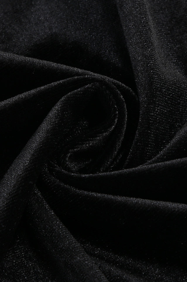 Duchesse Bows Off Shoulder Velvet Gown | Dress In Beauty