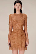 Honey Beaded Lace Mini Dress | Dress In Beauty
