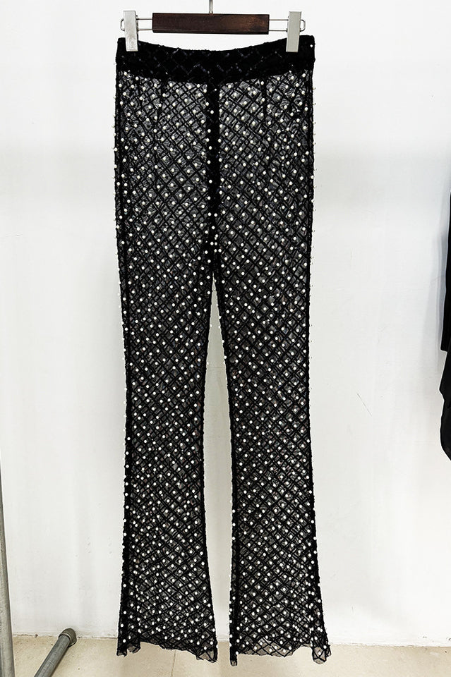 Ossie Pearl Embellished Cutout Blazer Set | Dress In Beauty